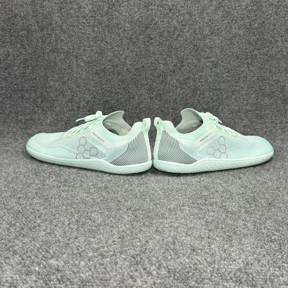 Vivobarefoot Primus Lite Knit Shoes Mens 12.5 Blue Athletic Run Running Training
